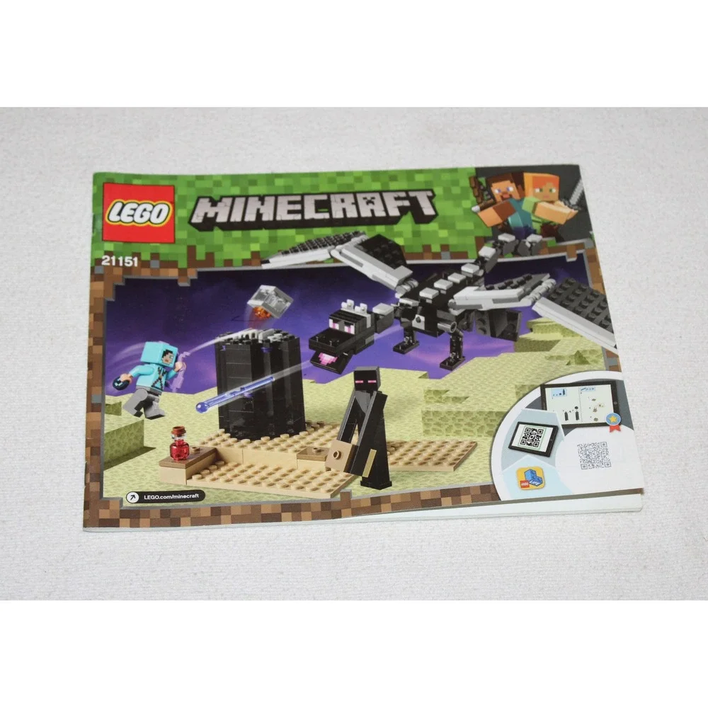 7 LEGO Minecraft Instruction Manuals 21151 21158 21165 21178 21179 21181 21242